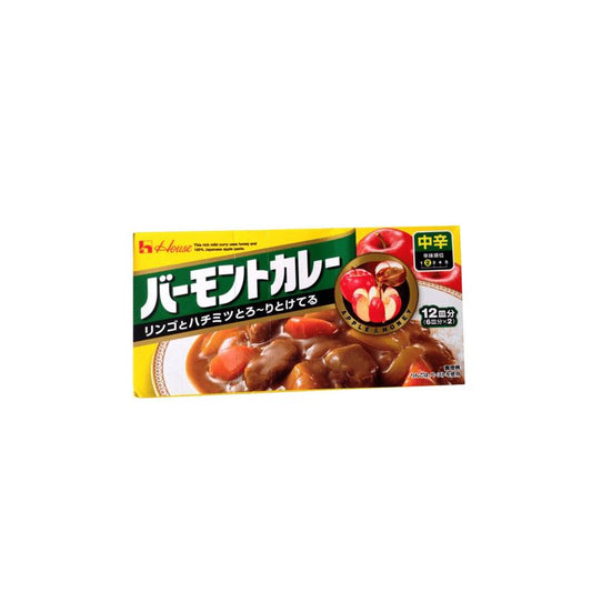 Caril Médio 210g - House Vermont Sauce Chukara Loja Japonesa Goyo-Ya 