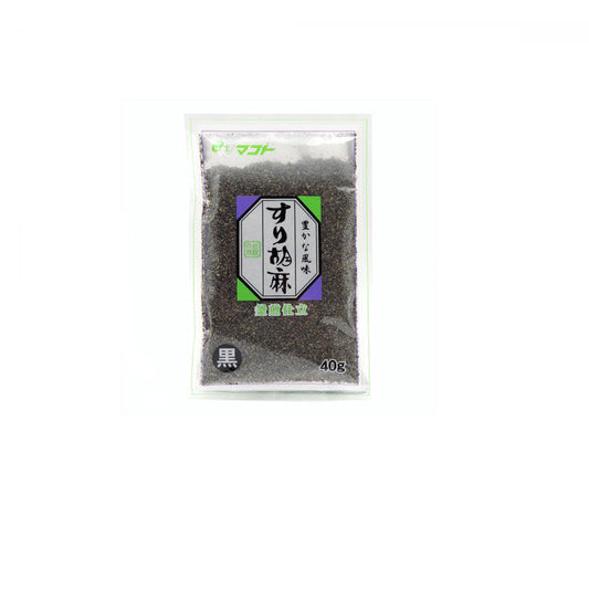 Sementes de Sesamo Preto em Po 40g - Irigoma Kuro Loja Japonesa Goyo-Ya 