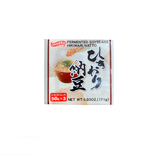 Natto Soja Fermentada Shirakiku Hikiwari 3x45g