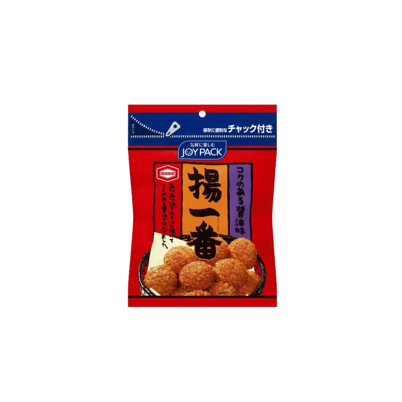 Aperitivo de Arroz Ichiban de Molho de Soja 76g Loja Japonesa Goyo-Ya 