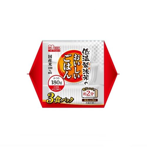 Arroz Pronto a Comer Oyama Teion Seiho Mai No Oishiigohan Kokusanmai 100% -3x180 G Loja Japonesa Goyo-Ya 