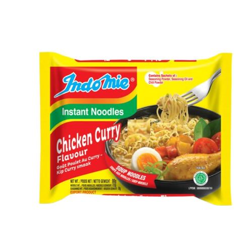 Massa Indomie Inst. Frango Caril Loja Japonesa Goyo-Ya 