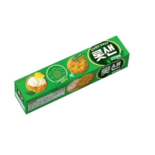 Bolachas Lotte Sand (Pineapple) 롯데샌드(오리지널) 105g Loja Japonesa Goyo-Ya 
