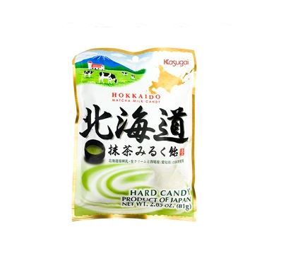Rebuçados De Matcha Hokkaido 81g Loja Japonesa Goyo-Ya 