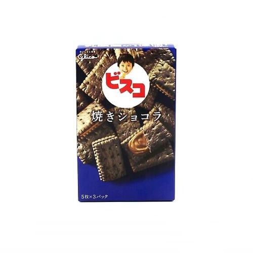 Biscoitos Glico Chocolate 65.7g Loja Japonesa Goyo-Ya 