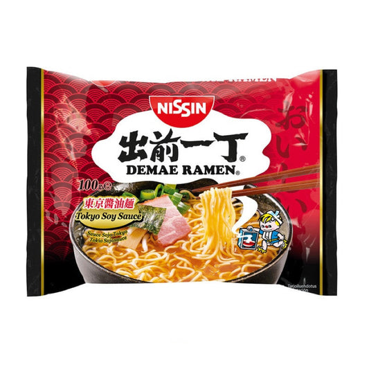 Massa Instantânea Demae Ramen Tokyo Soy Sauce 100g Loja Japonesa Goyo-Ya 