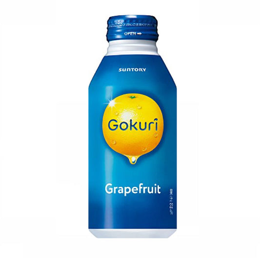 Bebida de Toranja Suntory Gokuri (グレープフルーツ) 400ml
