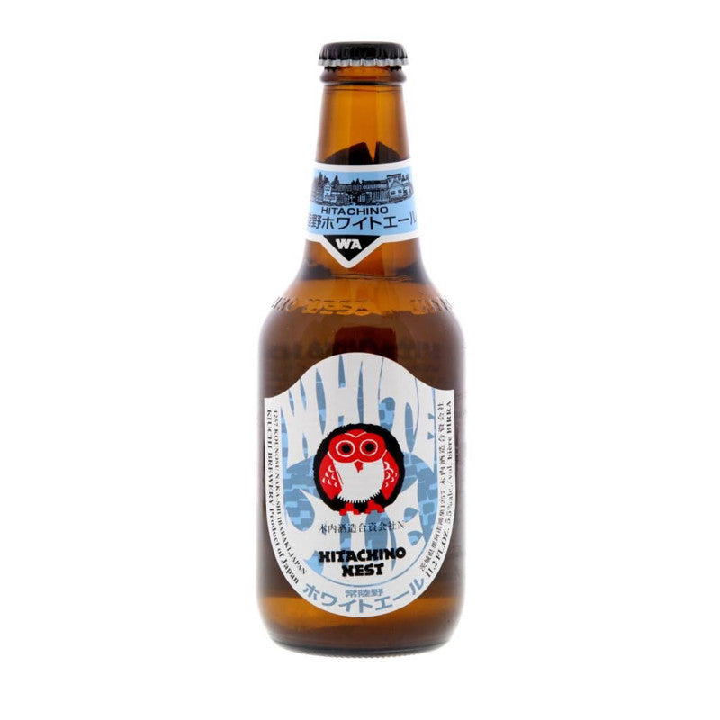 Cerveja Hitachino White Ale 330ml 5.5% Loja Japonesa Goyo-Ya 