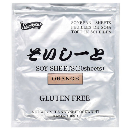 Folha de Soja Laranja 20 folhas - Soy Sheets Orange