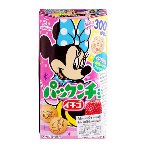 Biscoito Minnie Morango E Creme 45g Loja Japonesa Goyo-Ya 
