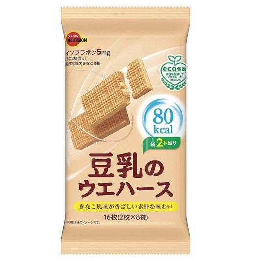 Bolacha Wafer De Leite De Soja Bourbon 112.8g Loja Japonesa Goyo-Ya 