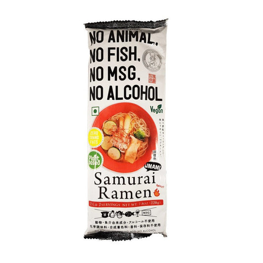Ramen Inst.samurai Vegan Picante 220g Loja Japonesa Goyo-Ya 