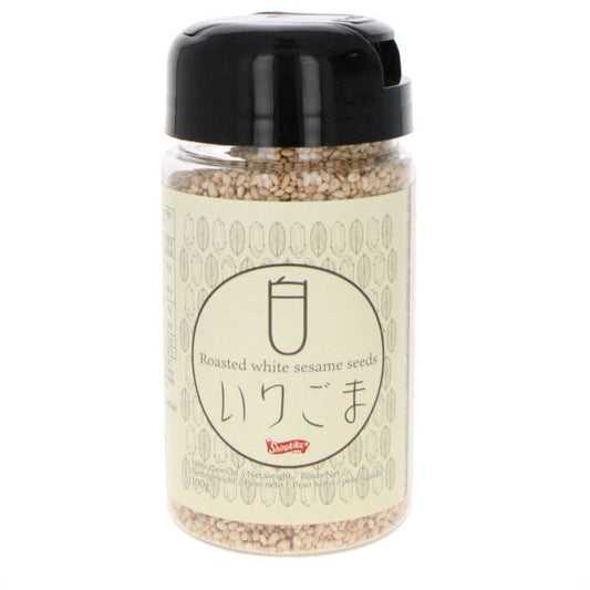 Sementes De Sesamo Tostadas Branco 100g Loja Japonesa Goyo-Ya 