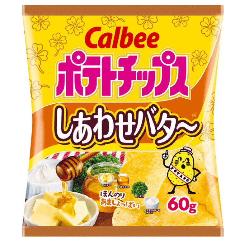 Batata Frita Calbee Manteiga E Mel Loja Japonesa Goyo-Ya 
