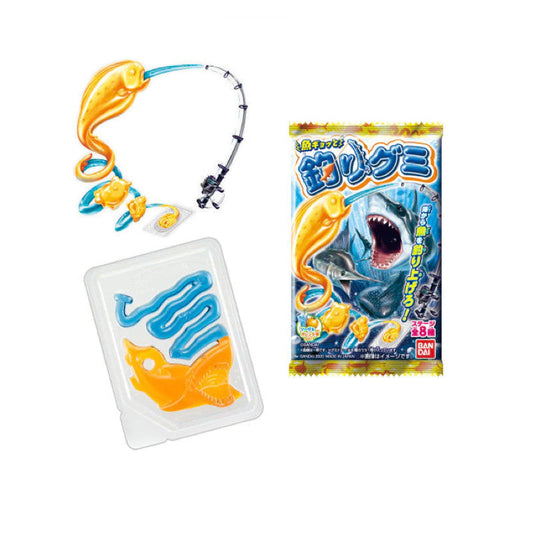 Goma Forma Peixe Laranja E Soda 14g Loja Japonesa Goyo-Ya 