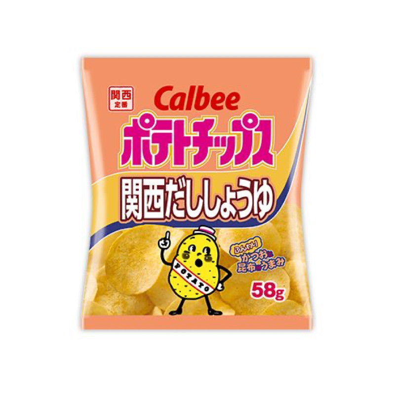Batata Frita Calbee Kansai Shoyu 58g Loja Japonesa Goyo-Ya 