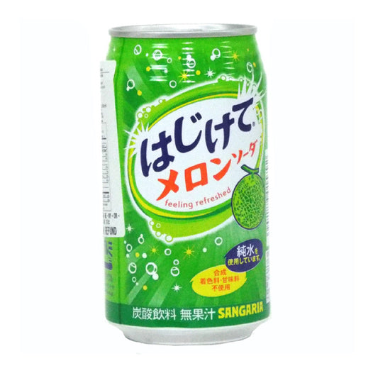 Soda Melao Hajikete 350ml Loja Japonesa Goyo-Ya 