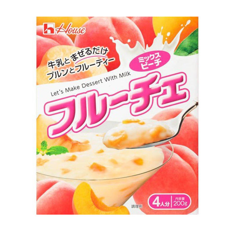 Sobremesa Japonesa Fruichee Peach 200g Loja Japonesa Goyo-Ya 