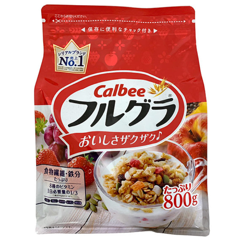 Granola De Fruta Calbee 800g Loja Japonesa Goyo-Ya 
