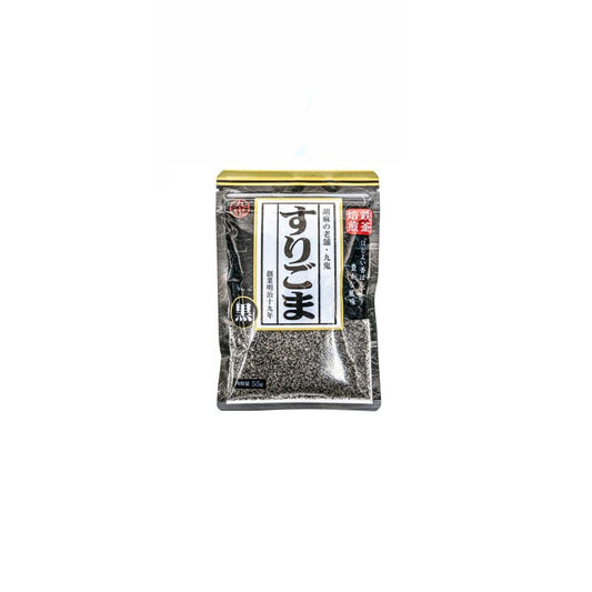 Sementes de Sésamo Preto 60g Loja Japonesa Goyo-Ya 