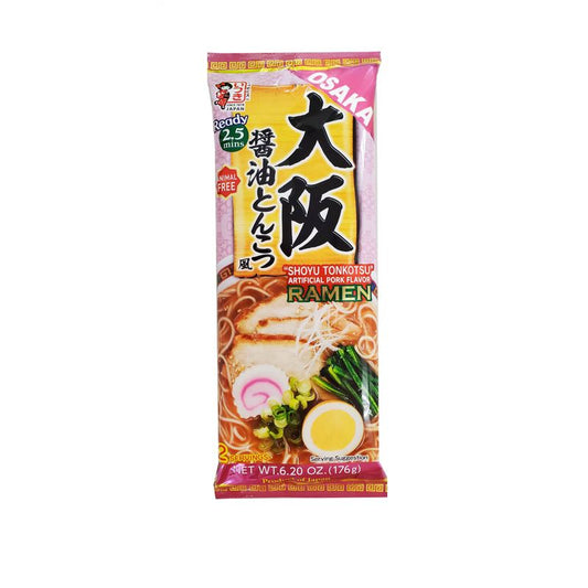 Massa Instantânea Ramen Tonkatsu Shoyu Osaka 176g Loja Japonesa Goyo-Ya 