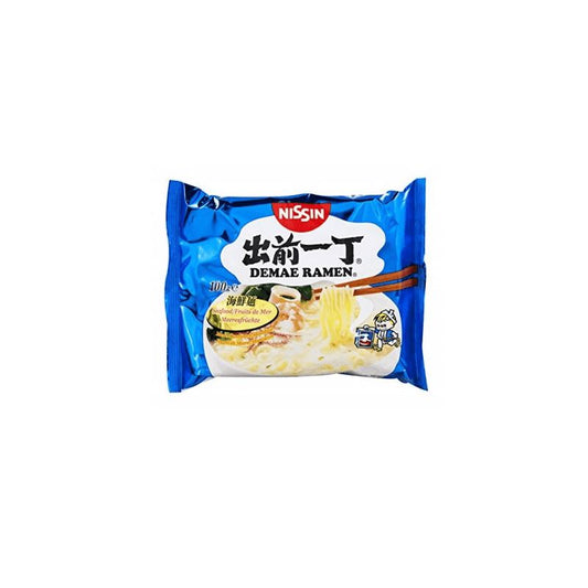 Massa Instantânea Demae Ramen Nissin Frutos do Mar 100g Loja Japonesa Goyo-Ya 