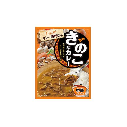 Caril Hachi Shokuhin Kinoko Na Curry Chukara -200 G Loja Japonesa Goyo-Ya 