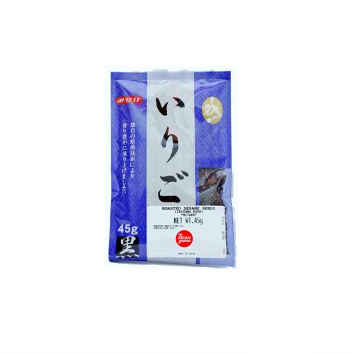 Sementes de Sesamo Preta Mitake Iri Goma 45g Loja Japonesa Goyo-Ya 