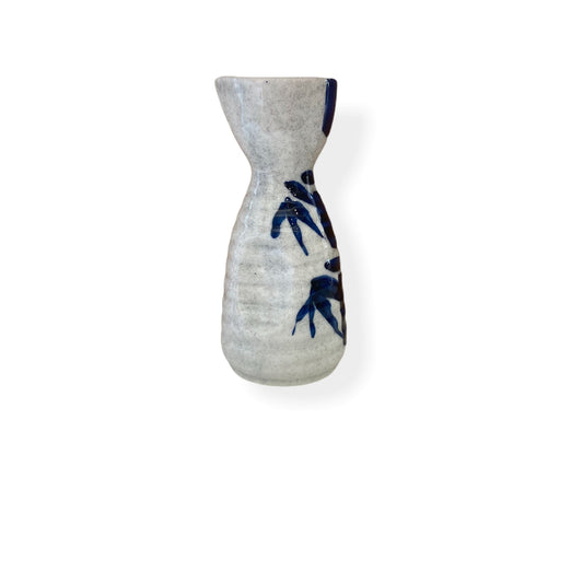 Blue Bamboo Small Sake Bottle (A) Loja Japonesa Goyo-Ya 