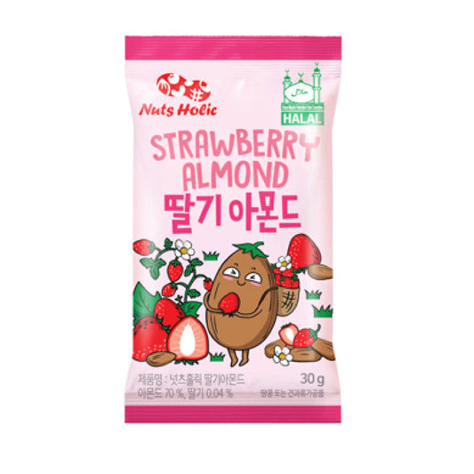 Amendoas Sabor Morango Nutsholic 30g Loja Japonesa Goyo-Ya 