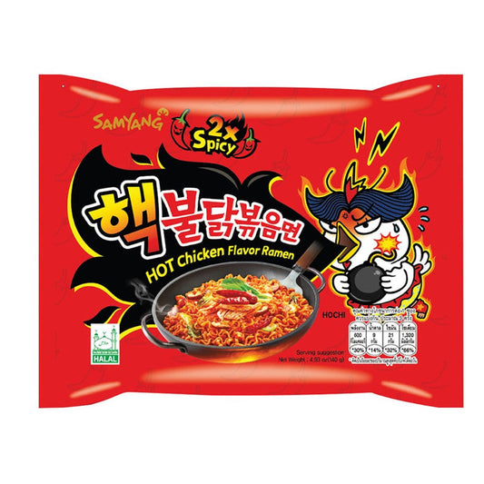 Massa Inst.samyang Sabor De Frango Picante 140g Loja Japonesa Goyo-Ya 