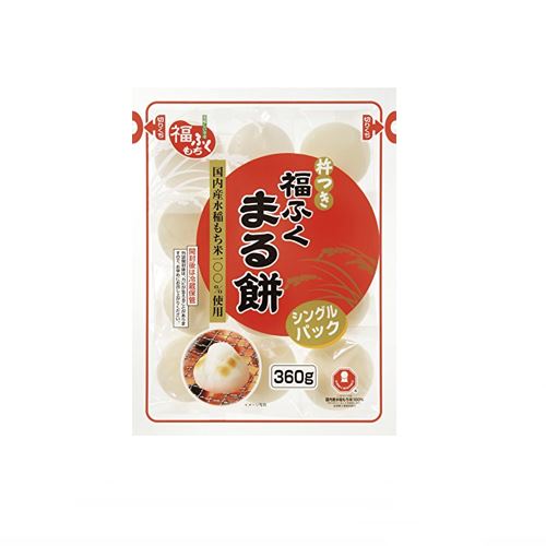Mochi Marushin Shokuhin Fukufuku Maru Mochi - 360 G Loja Japonesa Goyo-Ya 