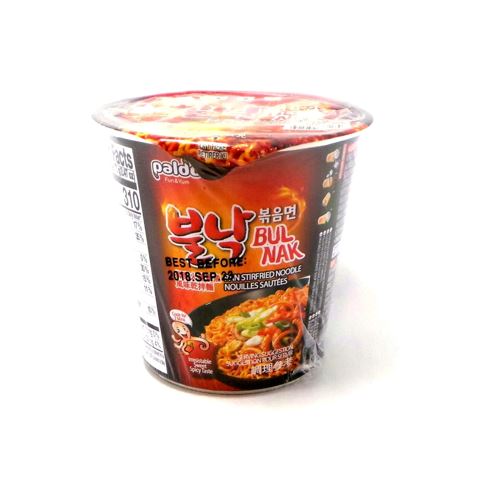 Massa Instantânea Bulnak Stir Fried 팔도 불낙 볶음면-컵 70g Loja Japonesa Goyo-Ya 