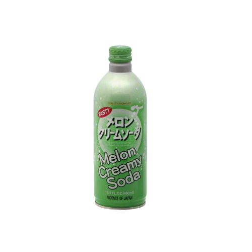 Bebida Japonesa Ucc Maroyaka Melon Cream Soda 490ml Loja Japonesa Goyo-Ya 