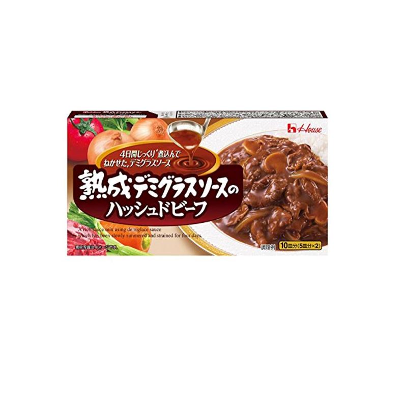 Molho de Carne House Jukusei Hashed Beef 160g Loja Japonesa Goyo-Ya 