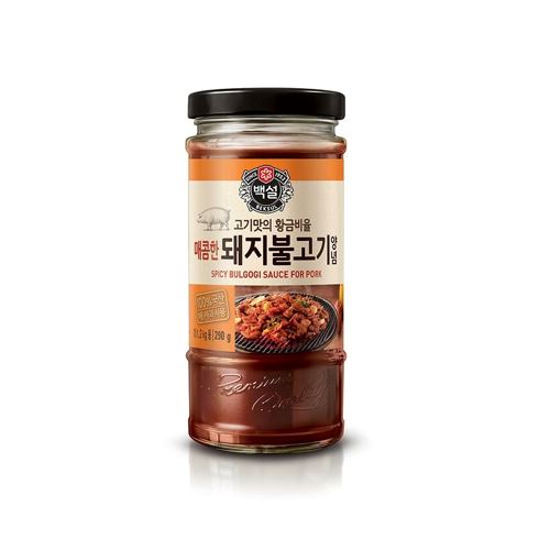Molho Bulgogi para Porco 백설 돼지불고기 양념 290g Loja Japonesa Goyo-Ya 