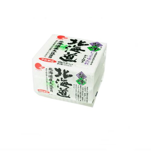 Natto Soja Fermentada Hokkaido Chutsubu 3x40g Loja Japonesa Goyo-Ya 