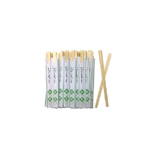 Pauzinhos de Bambu com Capa Aberta 21cm 100 pares Loja Japonesa Goyo-Ya 