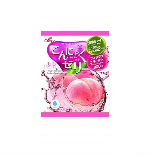 Doce Yukiguni Aguri Konnaku Jelly Momo Plus 108g Loja Japonesa Goyo-Ya 