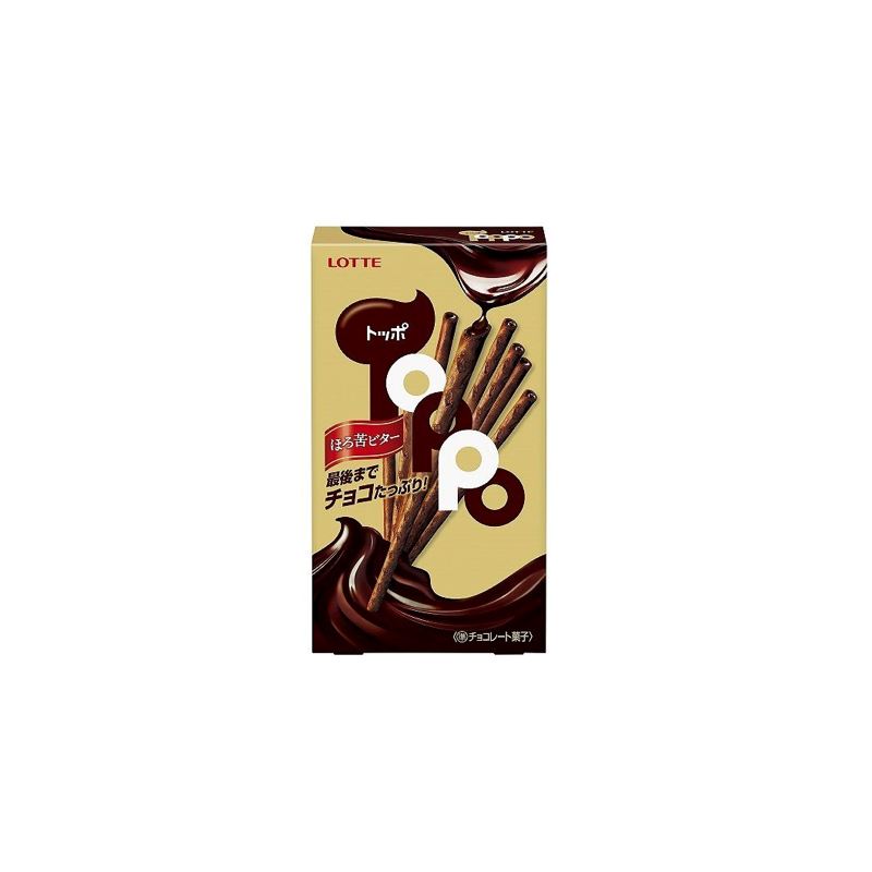 Palitos de Chocolate Toppo Bitter 72g Loja Japonesa Goyo-Ya 