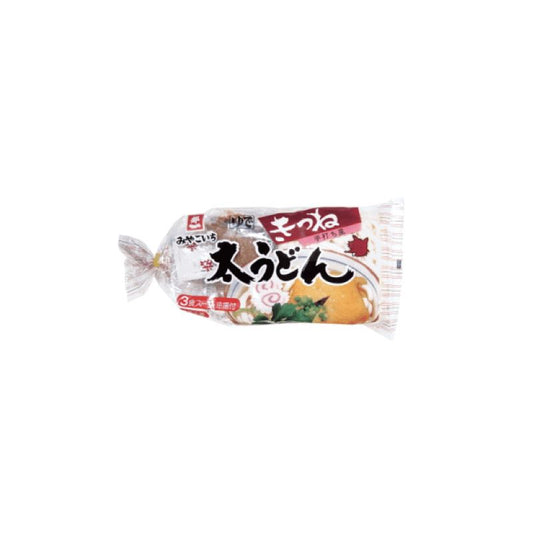 Massa Udon 670g - Miyakoichi Kitsune 3 Loja Japonesa Goyo-Ya 