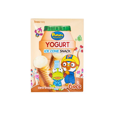 Doce Pororo Ice Cone Yogurt 뽀로로 아이스 콘-요거트 54g Loja Japonesa Goyo-Ya 